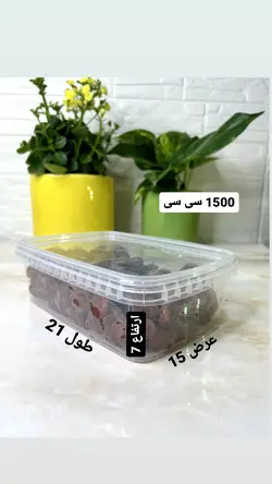 ظروف فریزری ۱۵۰۰ سی سی