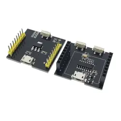 برد توسعه Witty cloud با هسته وای فای ESP8266 دارای دو پورت میکرو USB | فروش عمده