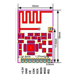ماژول Mini NRF24L01+ SMD wireless | فروش عمده | عمده فروشی الکترونیک سان سون