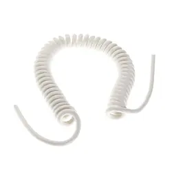 کابل فنری سفید 4 رشته 24AWG شیلد دار - خارجی | فروش عمده | عمده فروشی الکترونیک سان سون