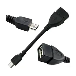 رابط مبدل microUSB به USB سیم دار OTG | فروش عمده | عمده فروشی الکترونیک سان سون