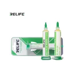 خمیر فلاکس BGA ریلایف RELIFE RL-420-UV | عمده فروشی الکترونیک سان سون