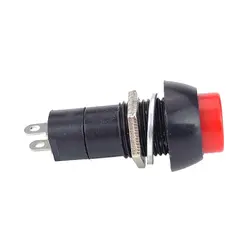 کلید شستی دایره ای بلند دو پایه SPST | فروش عمده | عمده فروشی الکترونیک سان سون