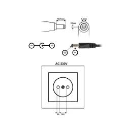 آداپتور سوئیچینگ دیواری 5 ولت 1 آمپر 5V/1A | فروش عمده | عمده فروشی الکترونیک سان سون