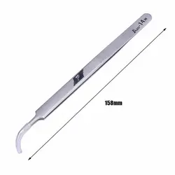پنس آنتی استاتیک استیل بلند سرکج AAA-14w | فروش عمده | عمده فروشی الکترونیک سان سون