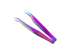 پنس استیل colorful پک 2تایی حرفه ای | فروش عمده | عمده فروشی الکترونیک سان سون