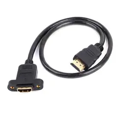 کابل HDMI روپنلی پیچ دار 0.5m | فروش عمده | عمده فروشی الکترونیک سان سون