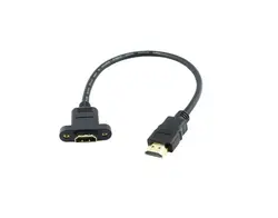 کابل HDMI روپنلی پیچ دار 30cm | فروش عمده | عمده فروشی الکترونیک سان سون