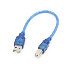 کابل پرینتر USB طول 30cm | فروش عمده | عمده فروشی الکترونیک سان سون