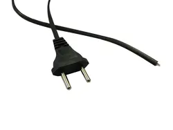 کابل دوشاخه دار 1.5 متری گلنددار | فروش عمده | عمده فروشی الکترونیک سان سون