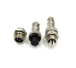 کانکتور فلزی نظامی 5 پین GX-12 5PIN | فروش عمده | عمده فروشی الکترونیک سان سون