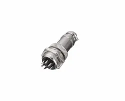 کانکتور فلزی نظامی 7 پین GX-16 7PIN | فروش عمده | عمده فروشی الکترونیک سان سون