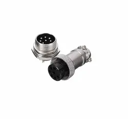 کانکتور فلزی نظامی 7 پین GX-16 7PIN | فروش عمده | عمده فروشی الکترونیک سان سون