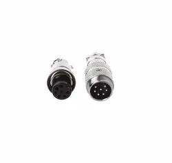 کانکتور فلزی نظامی 7 پین GX-16 7PIN | فروش عمده | عمده فروشی الکترونیک سان سون