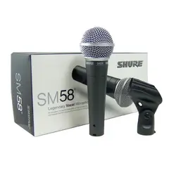 میکروفن شور دستی SHURE SM58 | فروش عمده | عمده فروشی الکترونیک سان سون