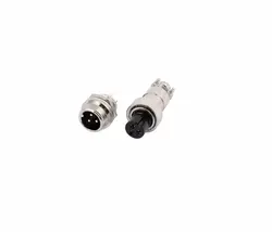 کانکتور فلزی نظامی 3 پین GX-12 3PIN | فروش عمده | عمده فروشی الکترونیک سان سون