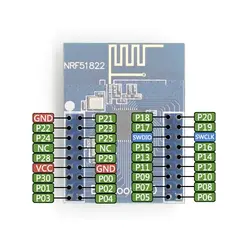 برد توسعه بلوتوث ورژن چهار NRF51822 | فروش عمده | عمده فروشی الکترونیک سان سون