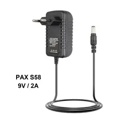 آداپتور کارتخوان سیار پکس 9v/2a - PAX S58 | فروش عمده | عمده فروشی الکترونیک سان سون