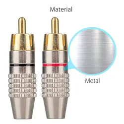 کانکتور نری AV-RCA نقره ای سرکابلی پیچی | عمده فروشی الکترونیک سان سون