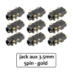 جک هدفون 3.5mm استریو 5Pin مدل PJ-327A | عمده فروشی الکترونیک سان سون