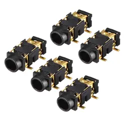 جک هدفون 3.5mm استریو 5Pin مدل PJ-327A | عمده فروشی الکترونیک سان سون