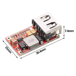 ماژول رگولاتور کاهنده 5 ولت 3A با خروجی USB | عمده فروشی الکترونیک سان سون