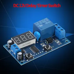 ماژول تایمر 12 ولت قابل تنظیم با رله و نمایشگر LED | عمده فروشی الکترونیک سان سون