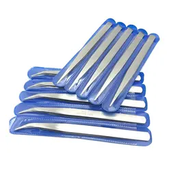 پنس استیل صاف و کج (پک 5 عددی) | عمده فروشی الکترونیک سان سون