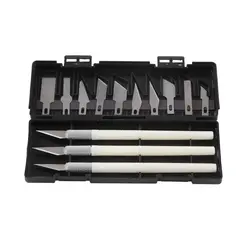 ست 16 عددی کاتر جراحی و تیغ یدکی | عمده فروشی الکترونیک سان سون