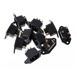 سوکت پاور نری پیچی 16 آمپر - پایه برنج | عمده فروشی الکترونیک و ابزار تعمیرات سان سون