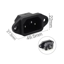 سوکت پاور نری پیچی 16 آمپر - پایه برنج | عمده فروشی الکترونیک و ابزار تعمیرات سان سون