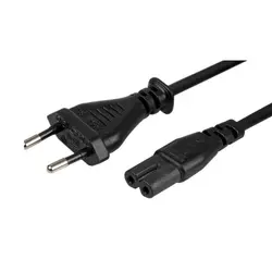 کابل برق دو پین رادیویی طول 5 متری | عمده فروشی الکترونیک سان سون