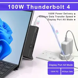 داک استیشن MS Dock برای سرفیس پرو X/8/9 به همراه LAN