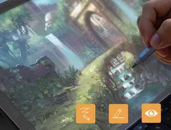 محافظ مات کاغذمانند صفحه نمایش سرفیس بوک 2 و 3 (15 اینچ) مدل iProtec PaperLike 2