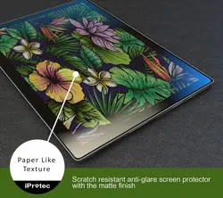 محافظ مات کاغذمانند صفحه نمایش سرفیس پرو 8 و 9 مدل iProtec PaperLike2