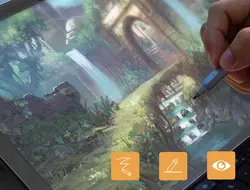 محافظ مات کاغذی صفحه نمایش Surface Duo 2 مدل iProtec PaperLike 2