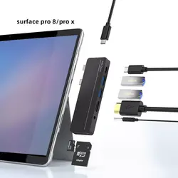 داک استیشن MS Dock برای سرفیس پرو X/8/9