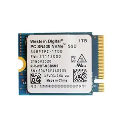 هارد ssd وسترن دیجیتال 1 ترابایت مخصوص مایکروسافت سرفیس