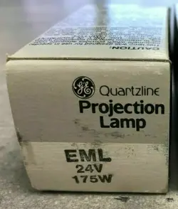 لامپ پروژکتور 24 ولت 175 وات | GE quartzline projection lamp-EML 24V 175W