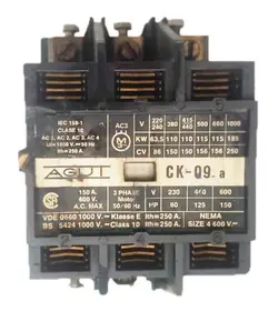 کنتاکتور 3 فاز 600 ولت ، AGUT NEMA size4 600V 3-phase contactor - استوک