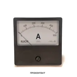 آمپرمتر صفر - پانصد ، Ammeter М42300 0-500А  - استوک