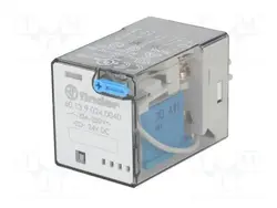 رله  فیندر ، Finder relay 3PDT; Ucoil; 24VDC; 10A/250VAC; 10A/30VDC - استوک