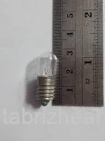 لامپ نشانگر E5 شفاف 24 ولت 1 وات | Indicator Light L.E.S. bulbs 586 100