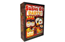 بازی فکری وین گیم مدل سوشی گو پارتی ترجمه بازی SUSHI GO PARTY