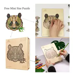 پازل چوبی وود بست مدل پاندا بامزه Wood Bests Cutie Panda