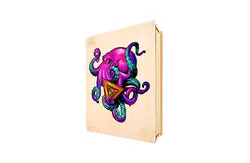 پازل چوبی وود بست مدل اختاپوس شیا اوهاچی Octopus Xiaohachi