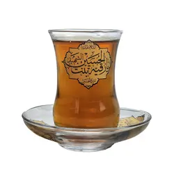 دست 6 تایی استکان و نعلبکی