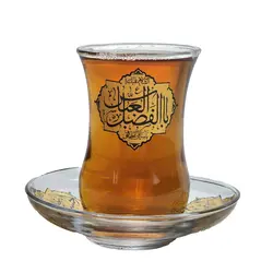 دست 6 تایی استکان و نعلبکی