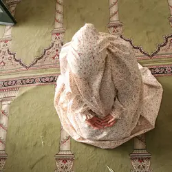 چادر نماز کیسه ای یاسمین