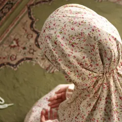 چادر نماز کیسه ای یاسمین